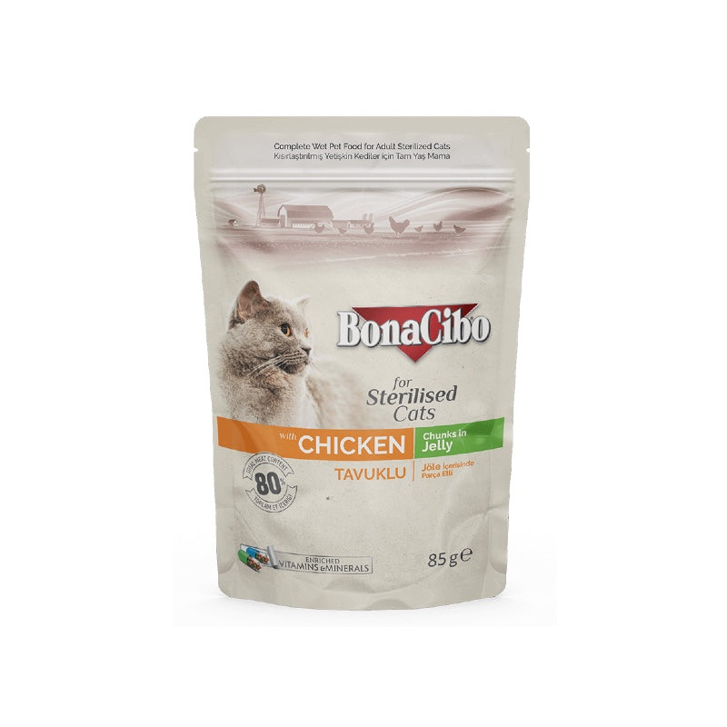 BonaCibo Stehbeutel (Cat) - Chicken